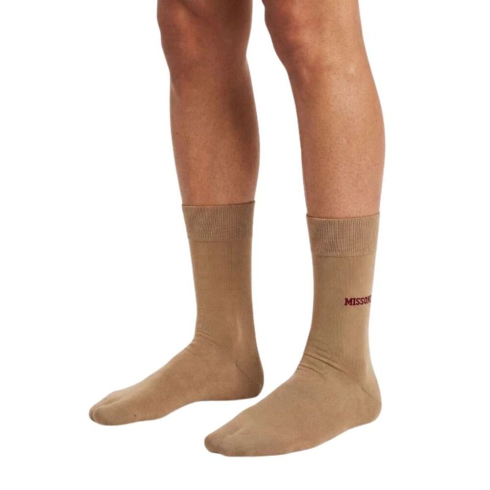Missoni Camel Mens Crew Socks-M